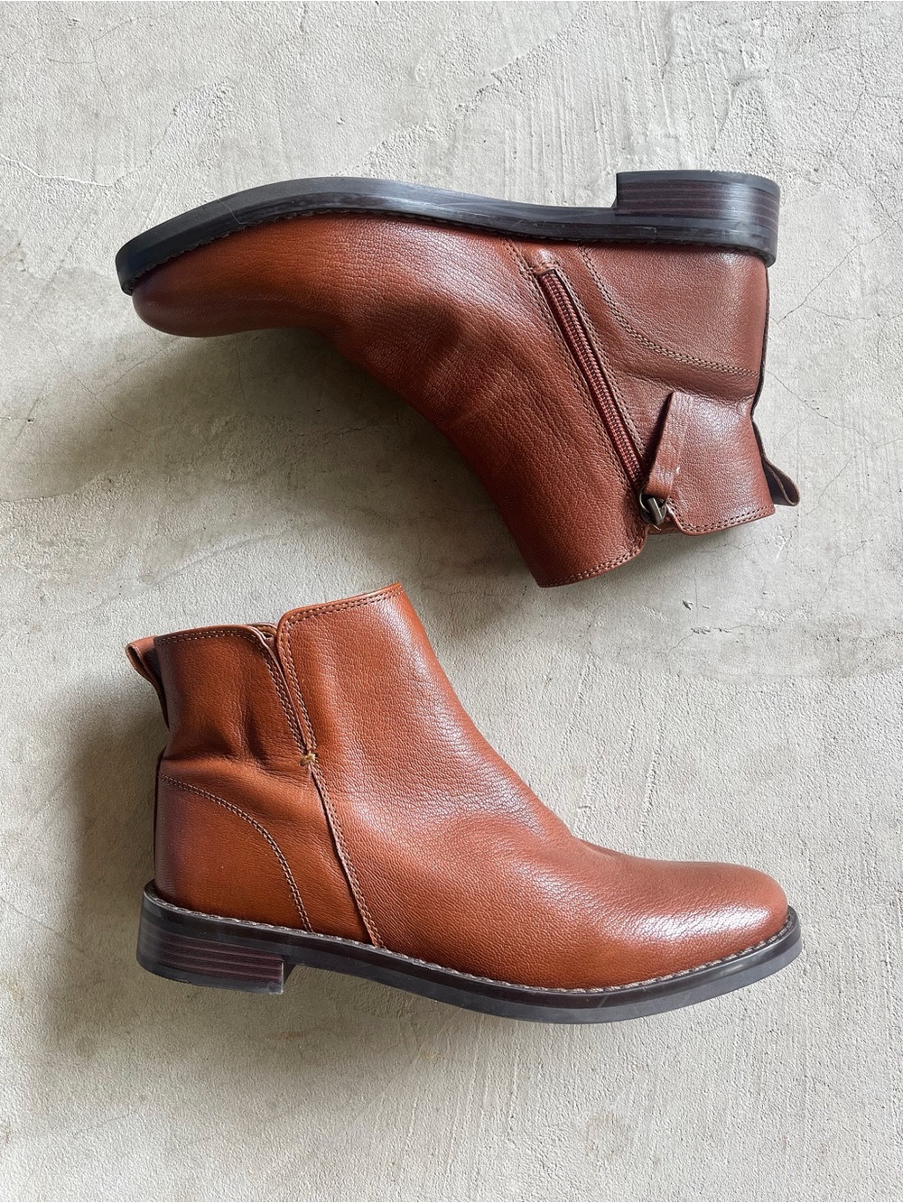 🆕 Listing!  Cynthia Rowley | Brown Leather Ankle Boots
